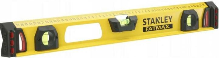 Actual product image Stanley FatMax I-profile spirit level II (60 cm length, 2 vertical vials/1 horizontal vial, aluminium) (61 cm)