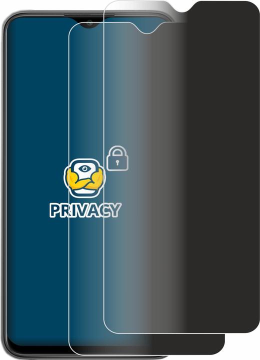 Actual product image BROTECT Anti-spy privacy film Blue light protection film (2 Piece, Xiaomi Redmi 9)