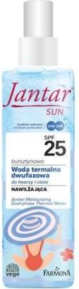 Produktbild NoName Jantar Sun feuchtigkeitsspendendes Bernstein Thermalwasser SPF25 2 (Sonnencreme, SPF 25, 200 ml)