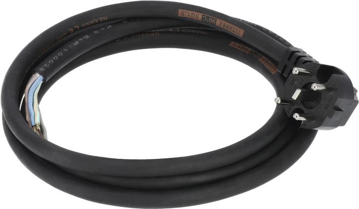 Image du produit Xavax Câble de raccordement d'appareils avec fiche coudée pour courant fort, pour cuisinière etc., 2 m (2 m)