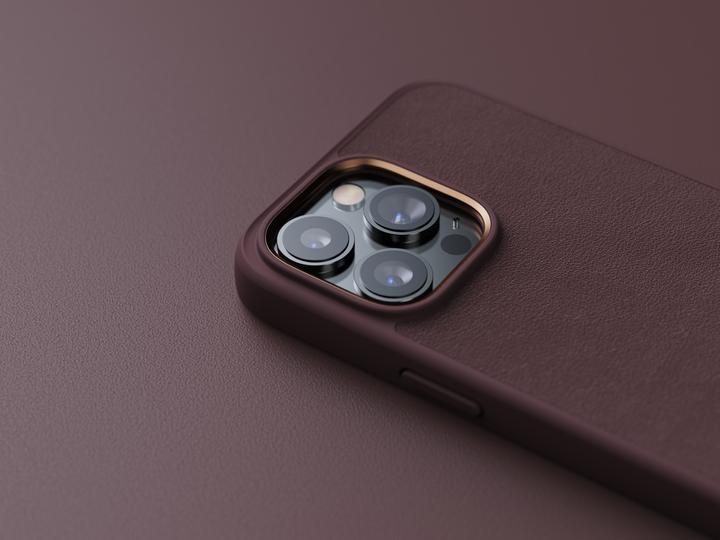 Actual product image Njord Genuine Leather Case Iphone 14 (Apple iPhone 14 Pro Max)