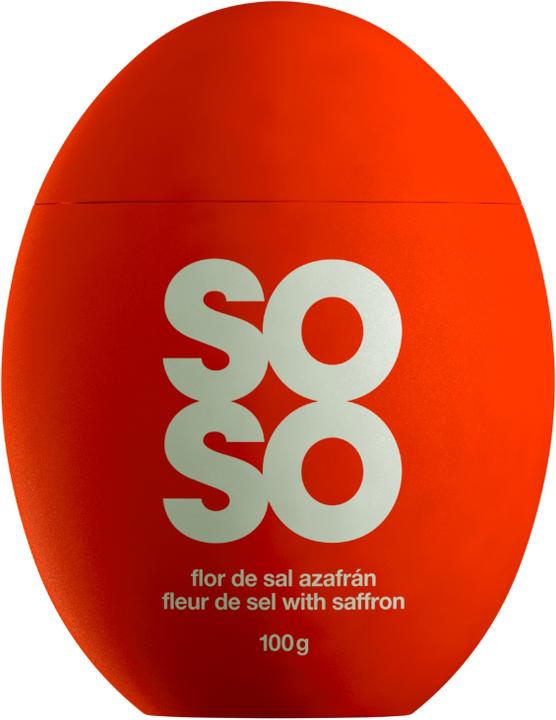 Produktbild Soso Fleur de Sel mit Safran (100 g)