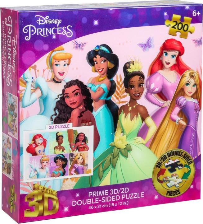 Actual product image Disney 3D puzzle Double Sided 200 Princess (41040017-01) (200 pieces)