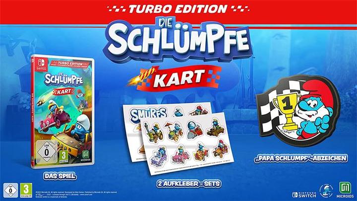 Productafbeelding astragon De Smurfen: Kart (Switch, Switch Lite, Switch OLED, DE)