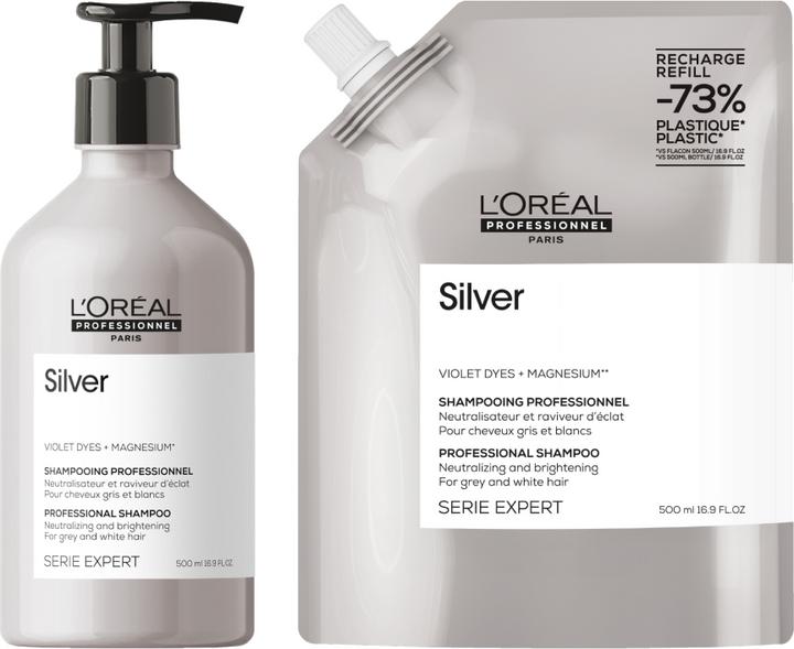 Actual product image L'Oréal Professionnel Expert Silver (500 ml, Silver shampoo)