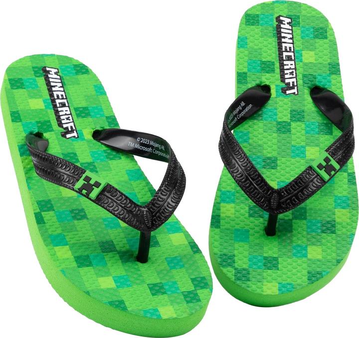 Produktbild Minecraft Creeper Flip Flops (31)