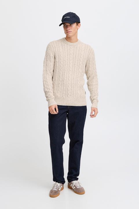 Image du produit Casual Friday CFKARL cable crew neck knit with neps 20505309 (M)