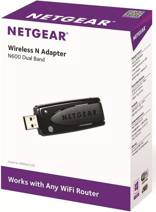 Produktbild Netgear WNDA3100-200PES RangeMax (USB 2.0)