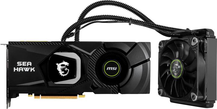Produktbild MSI GeForce RTX 2080 TI SEA HAWK X (11 GB)