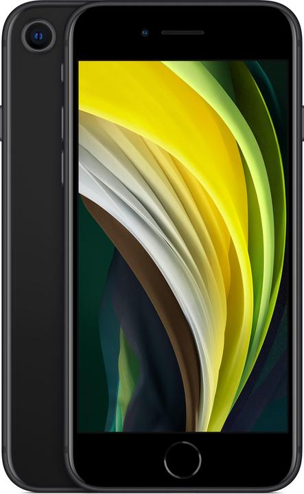Produktbild Forza Refurbished iPhone SE 2020 (64 GB, Black, 4.70", 12 Mpx, Dual SIM, A / Wie neu)