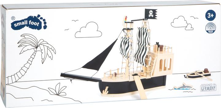 Actual product image small foot Pirate ship