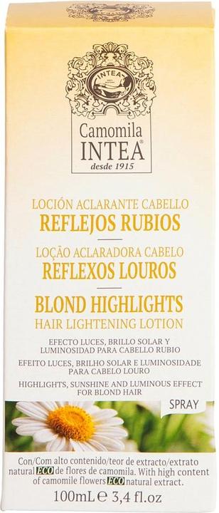 Actual product image Inteacosmetics CAMOMILA loción cabello reflejos rubios 100 ml (100 ml, Liquid shampoo)