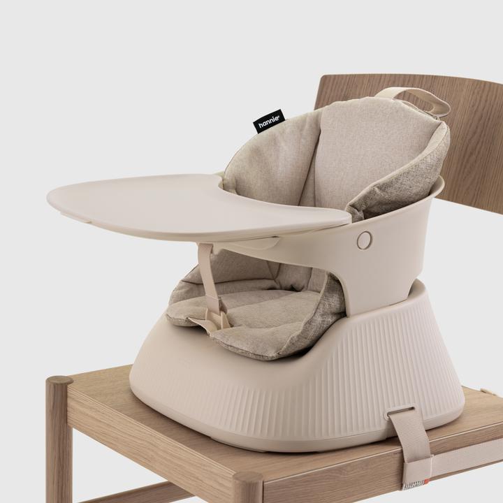 Hannie Chaise haute portable White Sand - PHC001WS02 (Chaise haute Rehausseur)