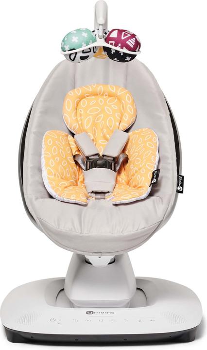 Image du produit 4moms Coussinet pour nouveau-né pour mamaRoo 5 Mesh jaune/blanc