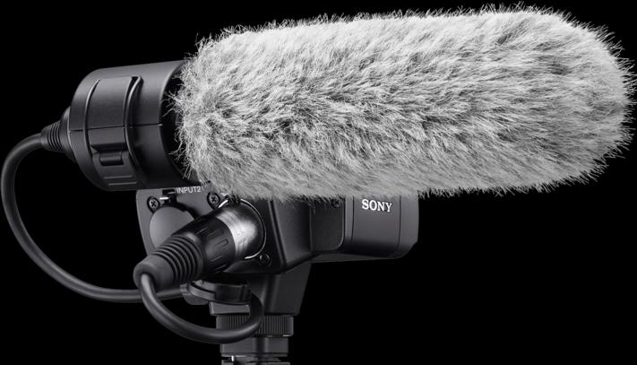 Actual product image Sony XLR K2M adapter kit and microphone (Camera-specific microphone)