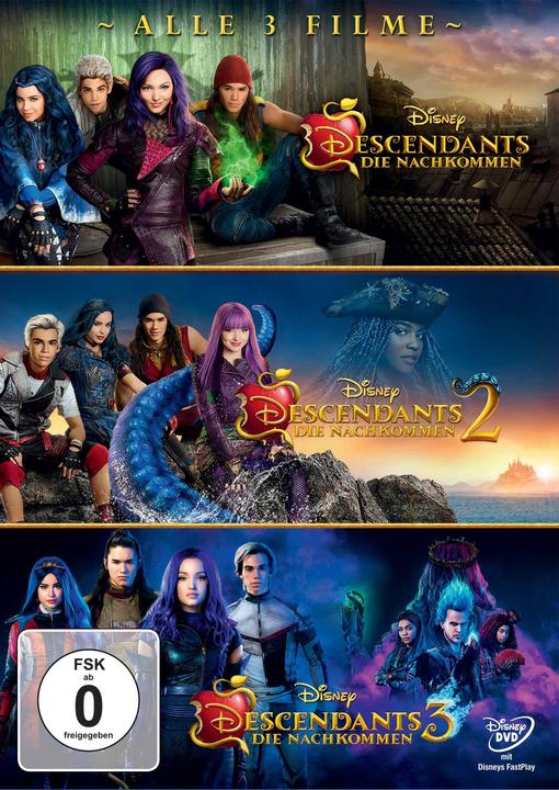 Actual product image Disney Interactive Studios Descendants 1-3 (DVD, English)