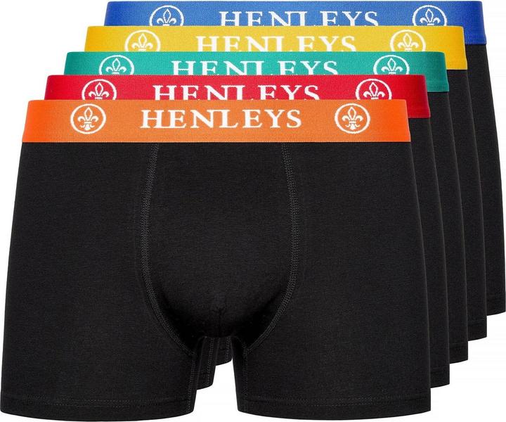 Henleys Primas Boxershorts (5erPack) (M, 5er Pack)
