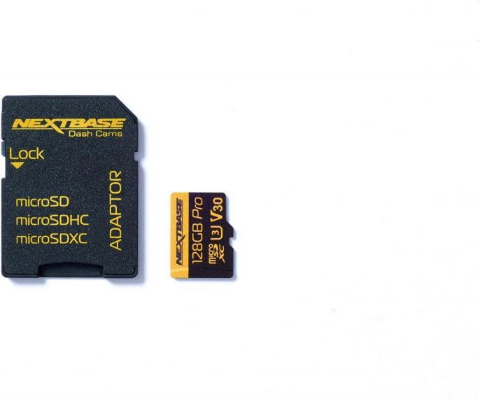 Actual product image Nextbase 128GB U3 Micro SD Card (128 GB, microSDXC, U3, UHS-I)
