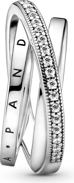 Immagine prodotto Pandora Anello Crossover Pavé Triple Band (56, 925 Argento)
