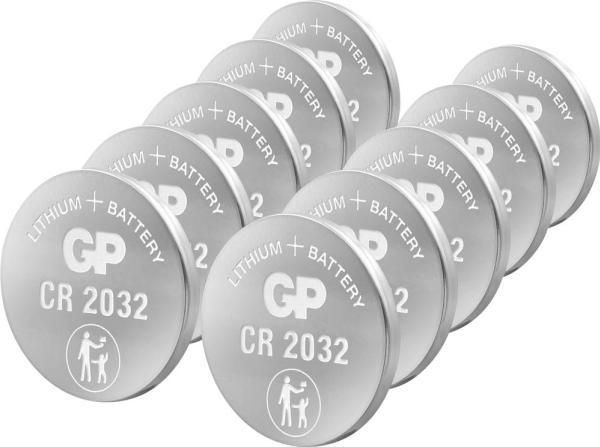 Productafbeelding GP Batteries CR2032 (20 Pcs., CR2032, 220 mAh)