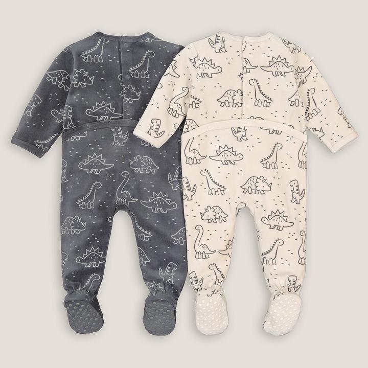 Produktbild La Redoute Collections 2er-Pack Baby-Schlafanzüge (62)