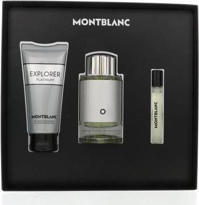 Immagine prodotto Montblanc Mont Blanc Explorer Natale 2023 Set in platino 3 pezzi (Set profumo)