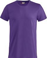 Image du produit T-shirt Clique Basic-T 029030, coton, violet, taille 2XL (XXL)