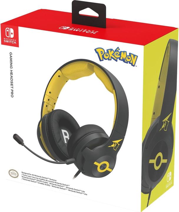 Produktbild HORI Gaming Headset - Pikachu Cool (Kabelgebunden)