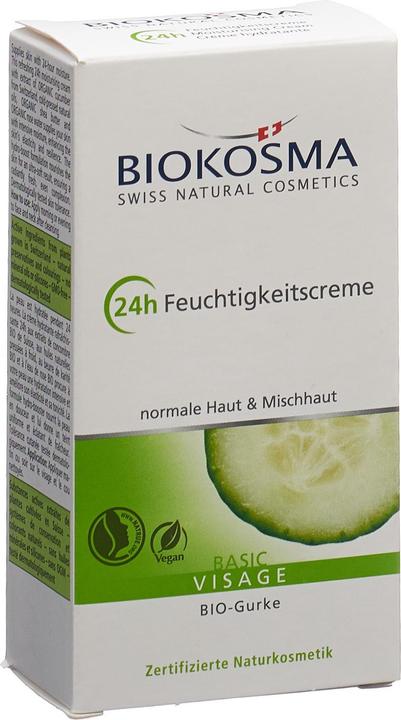 Produktbild Biokosma BASIC Visage 24h Feuchtigkeitscreme (30 ml, Tagescreme)