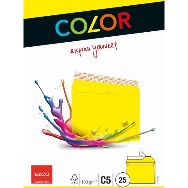 Produktbild Elco Couvert Color, ohne Fenster (C5, 25 x)
