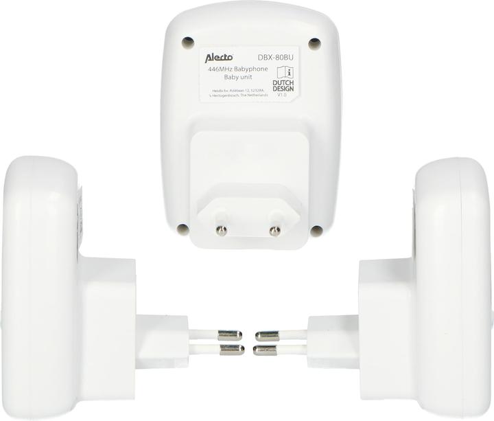 Actual product image Babiage Alecto DBX PMR baby monitor with channels (Baby Monitor Audio, 3000 m)