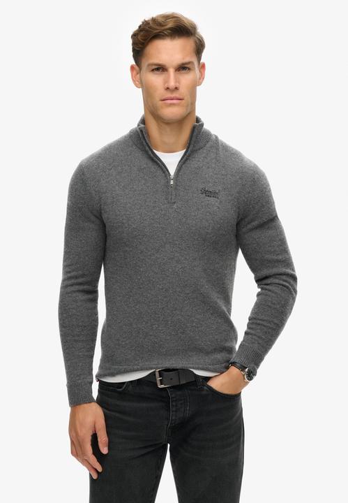 Image du produit Superdry Pull en maille brodée à col camionneur Essential (L)