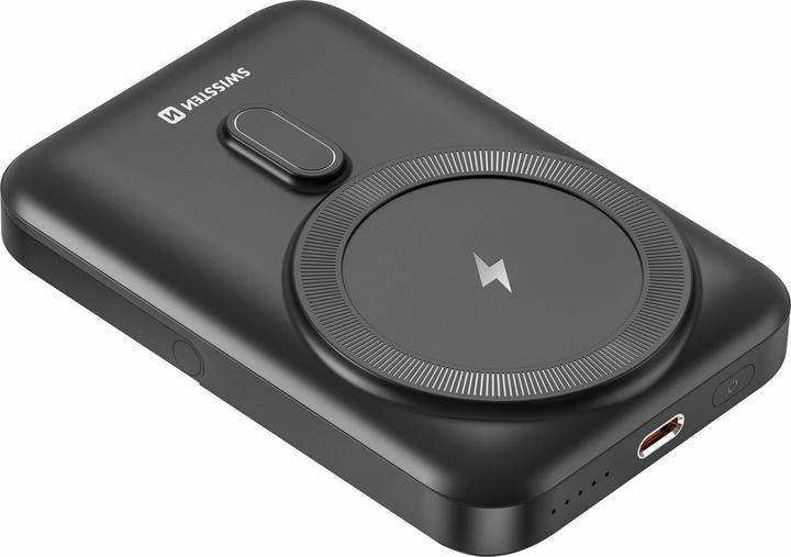Swissten Banque d'alimentation PD 20W (Compatible Magsafe) 10000Mah (10000 mAh, 20 W, 38.50 Wh)