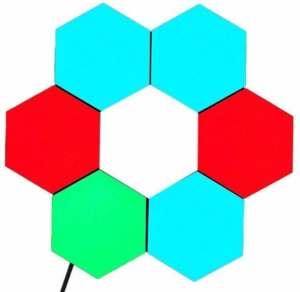 Produktbild Numskull LED Gaming Lights - Hexagon