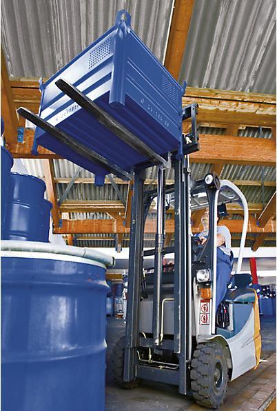 Immagine prodotto Heson-Werk Contenitore impilabile a parete piena, LxL 500 x 800 mm