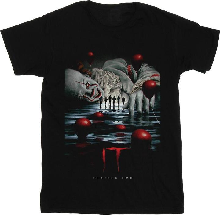 Universal Textiles Pennywise Balloon Poster TShirt (4XL)