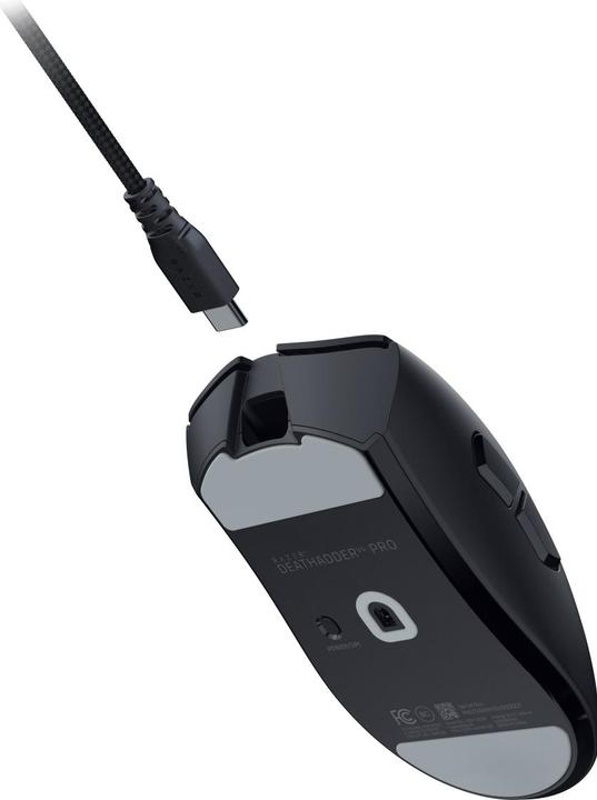 Produktbild Razer Deathadder V4 Pro Mouse Black (Kabellos)