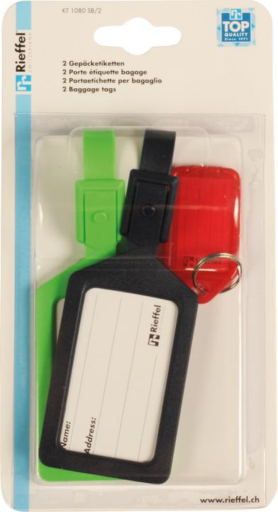 Actual product image Rieffel Luggage labels KT 1080 SB/2 (Additional padding)