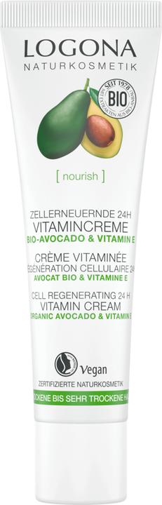 Actual product image Logona Face cream cell renewing (30 ml, 24h cream)