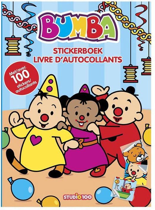 Bumba sticker activity book birthday