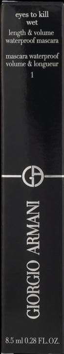 Actual product image Giorgio Armani Eyes to Kill Waterproof Mascara
