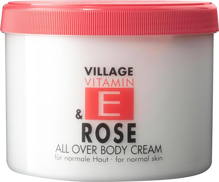 Produktbild Village Vitamin E Bodycream Rose (Körpercreme, 500 ml)