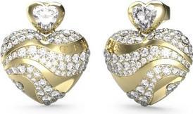 Immagine prodotto Guess - Romantic gold-plated earrings with zircons In My Heart JUBE04499JWYGT/U
