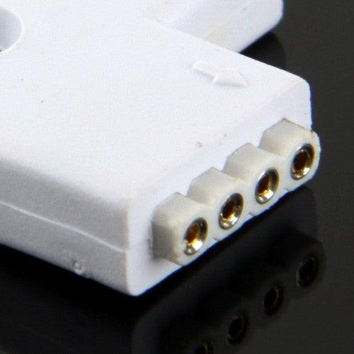 Image du produit Hermex 4 Pin Female Connector L- Connecteur Adaptateur Connecteur pour LED Strip Rouleau lumineux