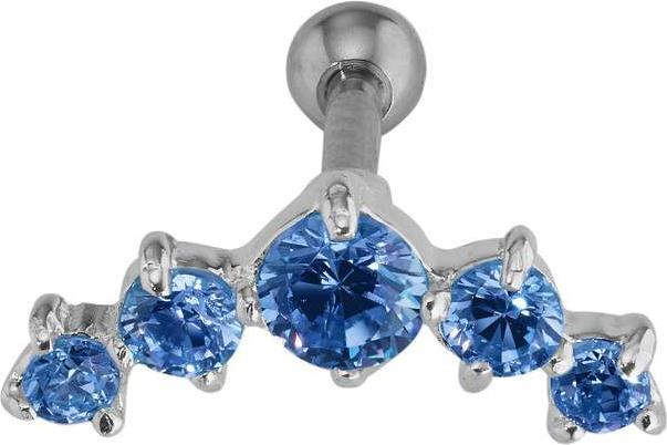 Bijouteria Ohrpiercing (Edelstahl, Messing, Zirkonia)