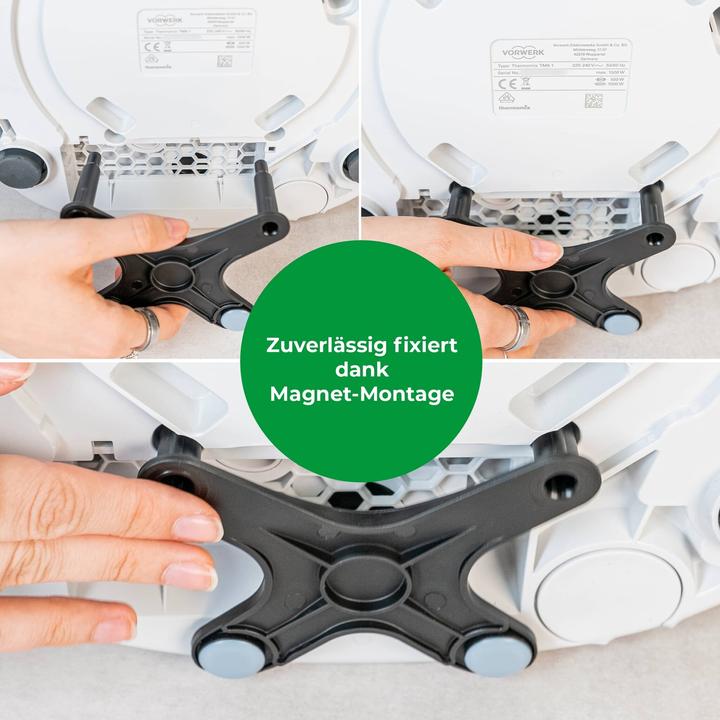Actual product image Wundermix WunderSlider® X | The new sliding board alternative for Thermomix TM6, TM5, black