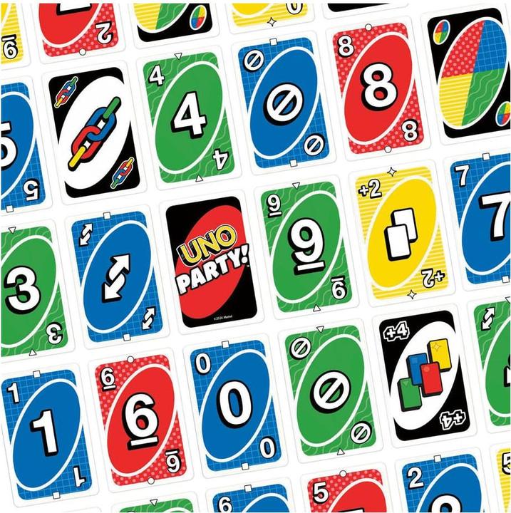 Actual product image Mattel Games UNO Party (German)