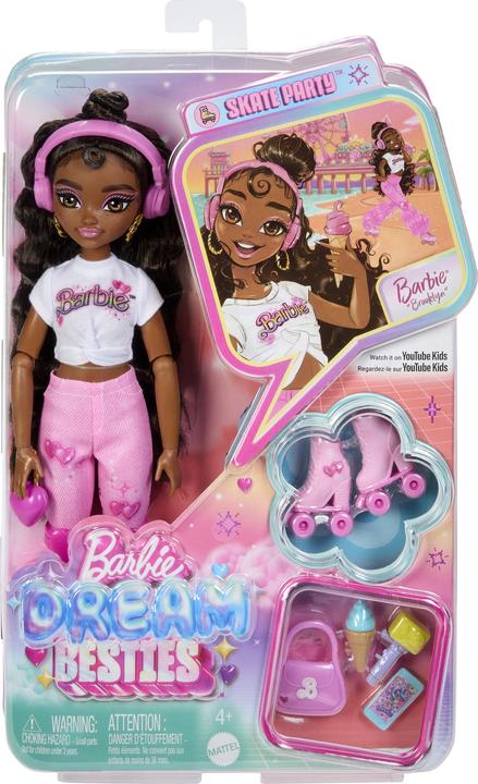 Image du produit Barbie Dream Besties™ SKATE PARTY™ “Brooklyn" Doll and Accessories