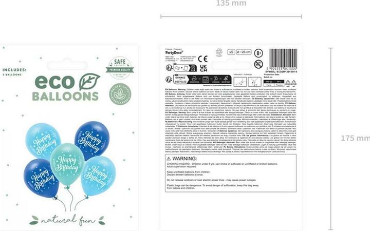 Actual product image Partydeco Latex balloons (10 x)