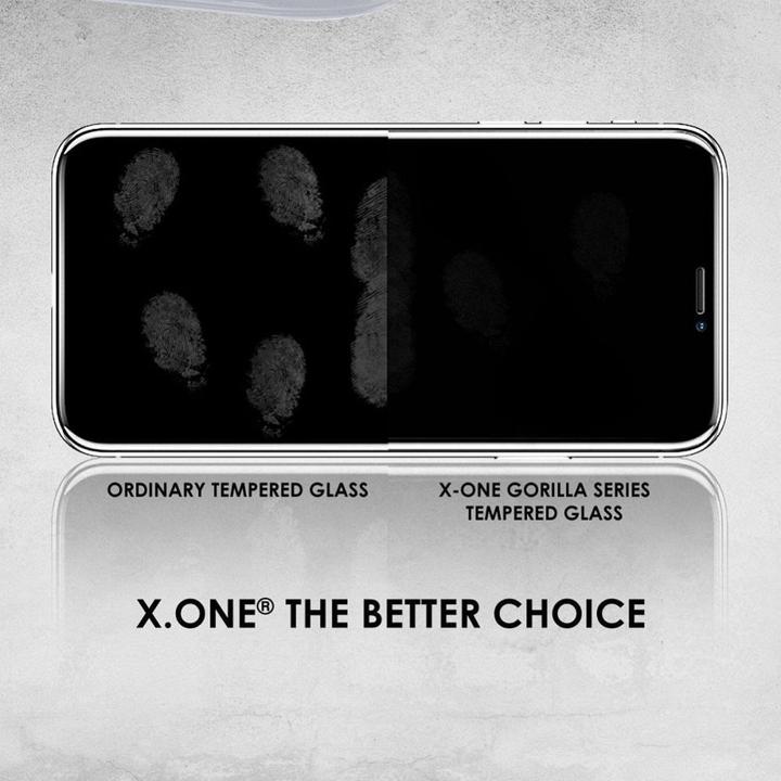 Actual product image X-One Protective glass Full Cover Extra Strong Matte - for iPhone 14 Pro Max tempered glass 9H (1 Piece, Apple iPhone 14 Pro Max)
